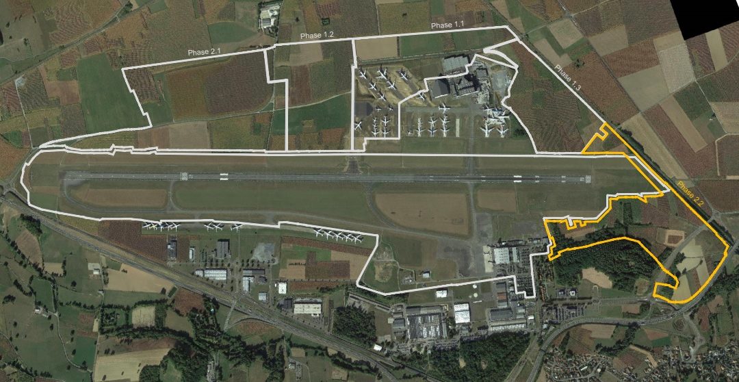 Aménagement de la phase 2-2 du campus aéro-industriel